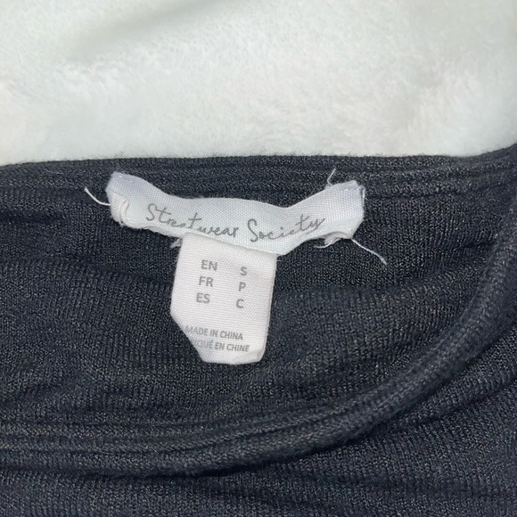 Black American Eagle Tube Top - Picture 2 of 2